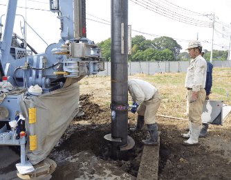 7.羽根付き鋼管の接続(機械式継手)