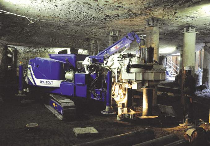 steel pipe pile, screw pile, Compact construction machines