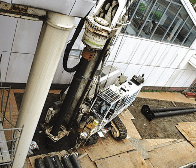 steel pipe pile, screw pile, Small-sized machines