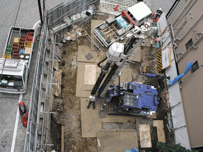 Lタイプにおける標準施工配置狀況