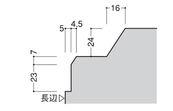 端部形狀