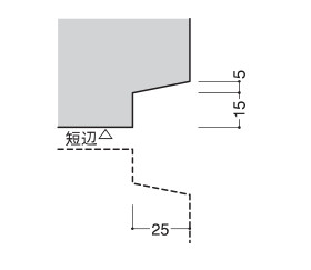 端部形狀